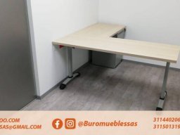 ESCRITORIOS EN L MADECOR